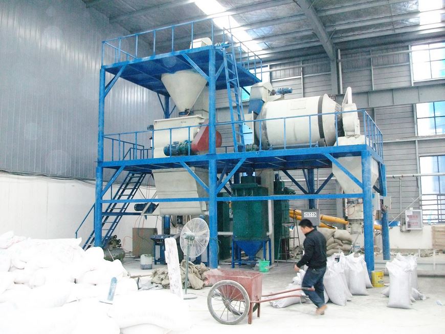 無機(jī)保溫砂漿生產(chǎn)線